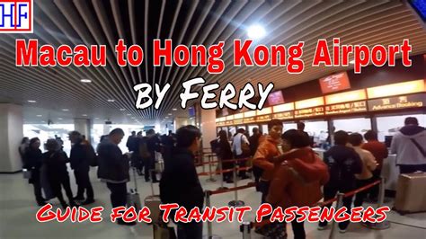 hong kong airport to macau by taxi